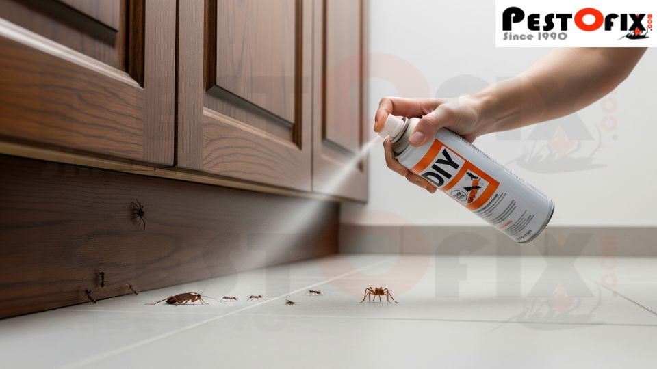 DIY pest control vs professional services