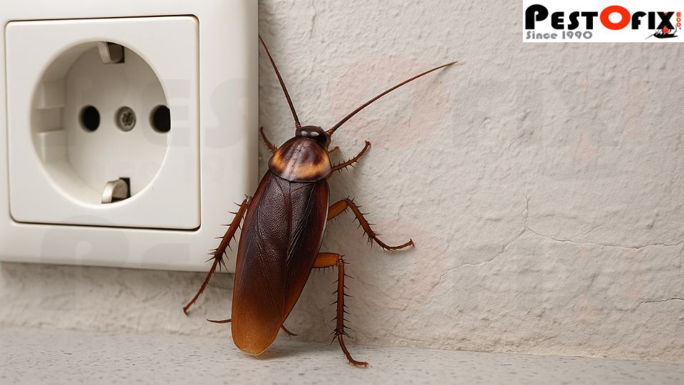 Cockroach infestation risks in hidden electrical areas