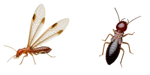 Drywood and Dampwood Termites Representation