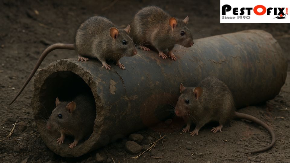 Rats increase during monsoon in Delhi