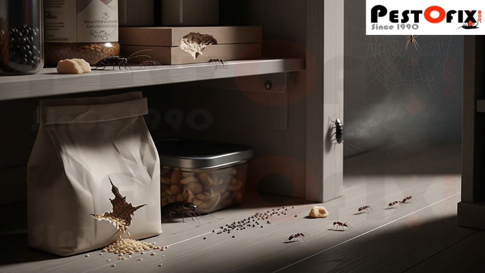 Signs of pest infestation in home