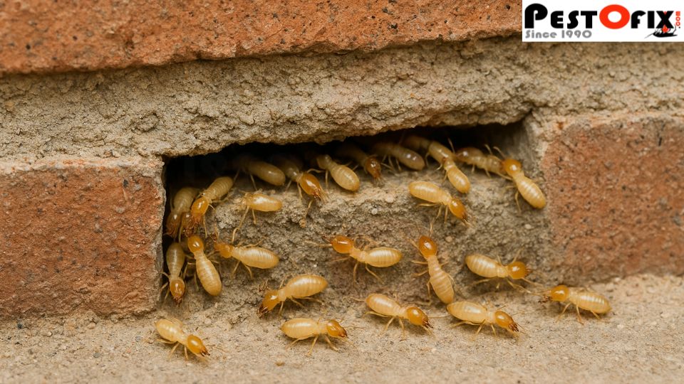 Common termite problems found in Vasundhara Ghaziabad properties