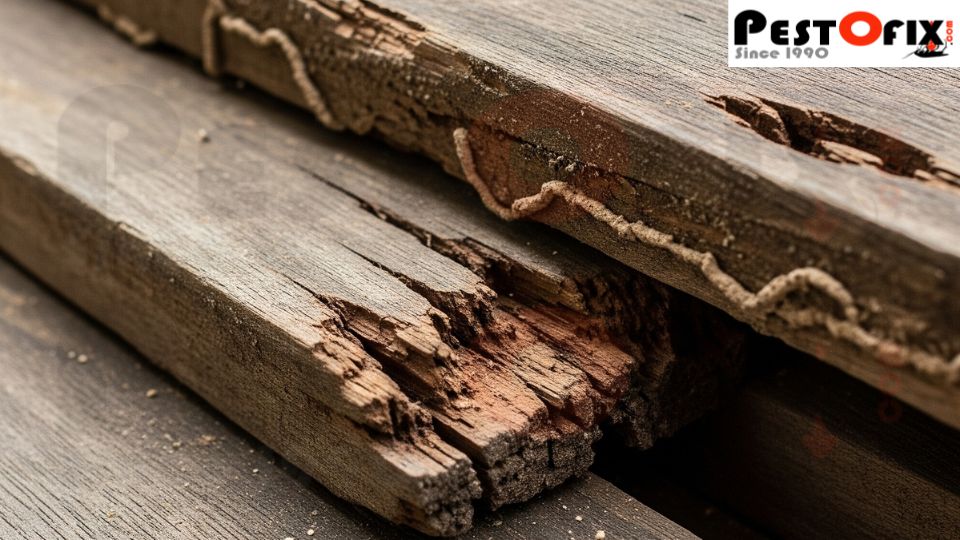 Using untreated or recycled wood invites termite infestations