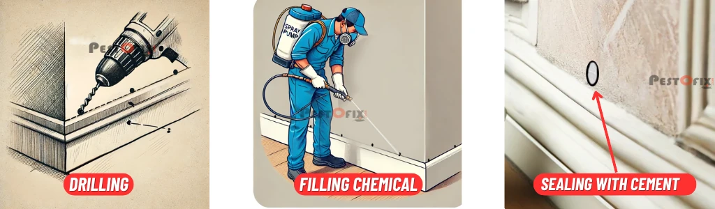 pestofix termite treatment steps