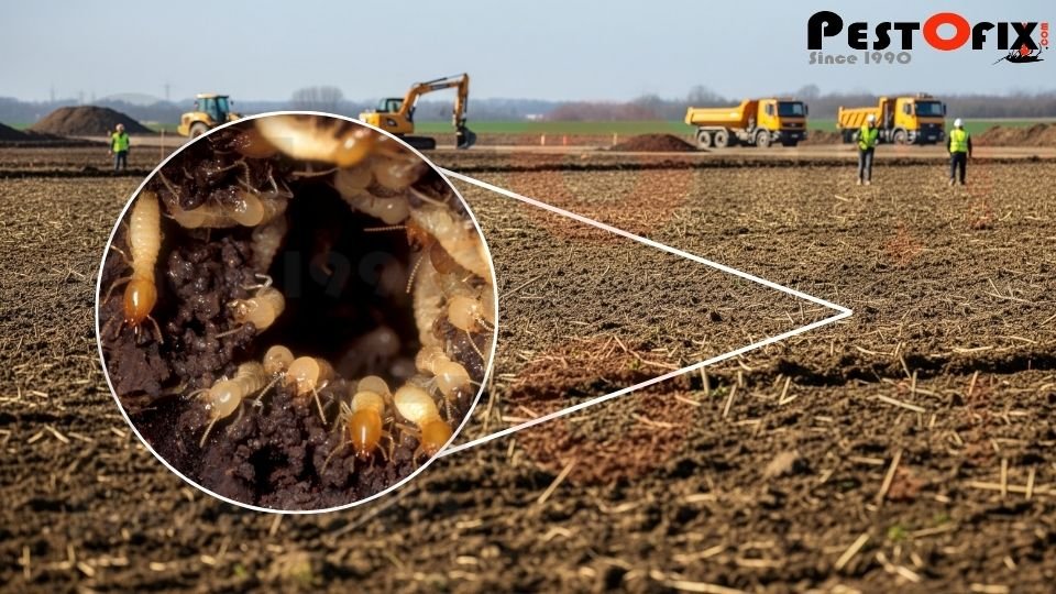 Termites Already Exist in the Soil