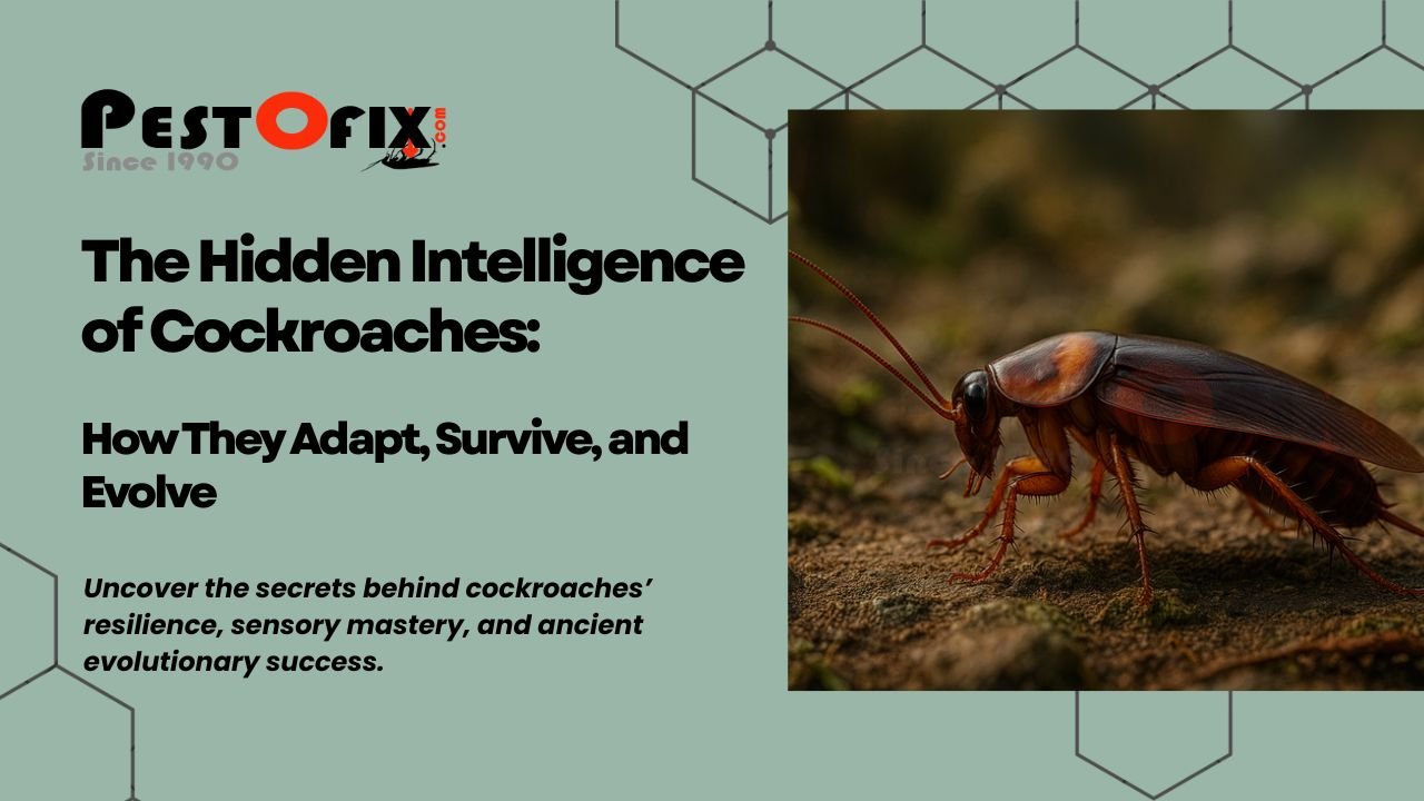 The Hidden Intelligence of Cockroaches: How They Adapt, Survive, and Evolve